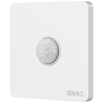 红外线人体感应开关面板86型楼道走廊声控光控LED灯接近延时开关