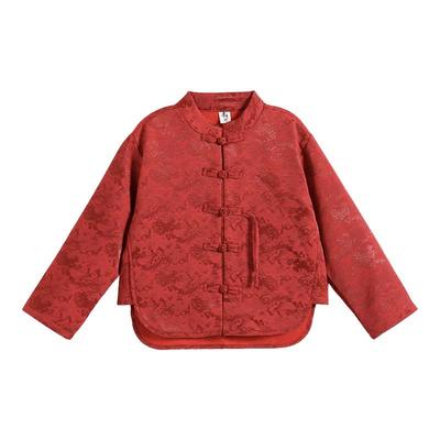 罗蒙儿童汉服男童拜年服新款