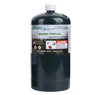 美国防爆固特丙烷气罐户外炉具扁气罐可重复充气液化气瓶丁烷气