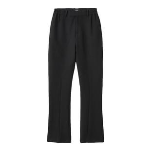 「alone」日本进口高端柔顺抗皱极简微弹松紧腰显瘦休闲clean西裤