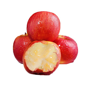 【清晨采摘】正宗山西万荣羊奶苹果当季新鲜红富士孕妇水果一整箱