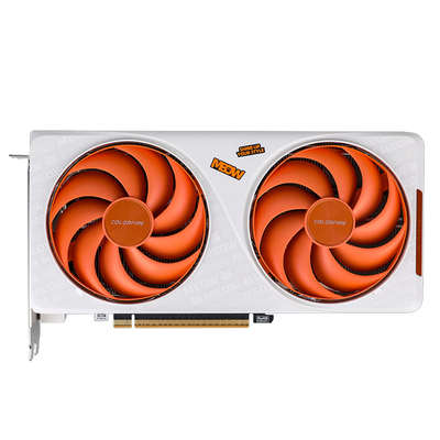 七彩虹COLORFIRE GeForce RTX5060 Ti 橘影橙DUO 8GB游戏独立显卡