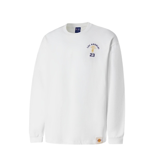 NBA官方正品库里/东契奇/杨瀚森春季男士运动休闲风宽松长袖T恤