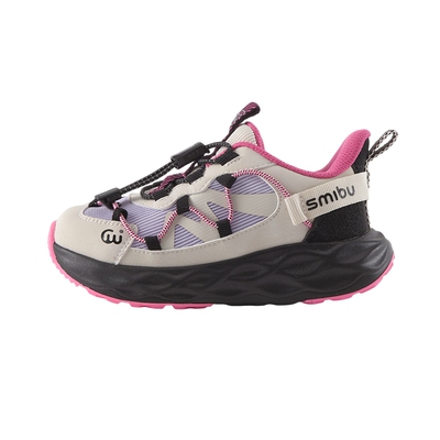 SMIBU童鞋儿童运动鞋2025秋新款户外棉鞋男童女童登山鞋冬加绒