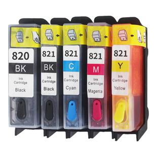 适用佳能 IP3680 IP3600彩色喷墨打印机820 821填充连供墨盒iP4680 iP4760 MP648/628/638/545/568/558墨盒