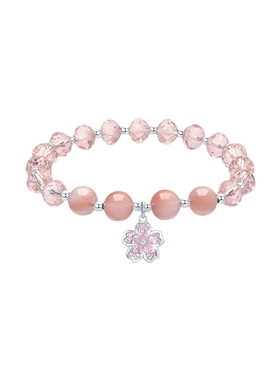 周六福S925银玛瑙手串女