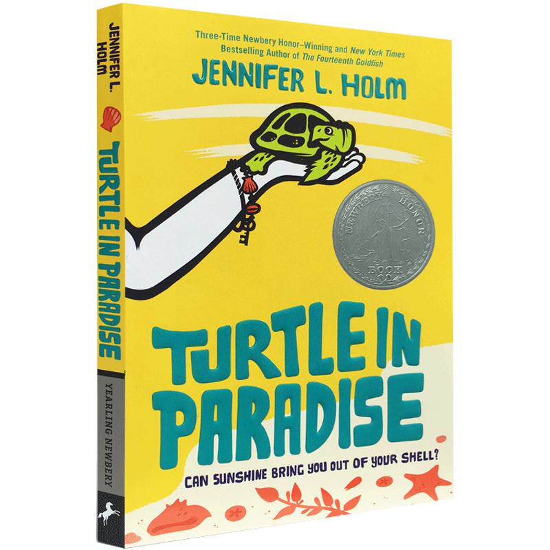 原版绘本书Turtle in Paradise天堂里的海龟 Jennifer L. Holm纽博瑞奖 畅销儿童文学小说中小学生课外阅读故事书正版进口图书