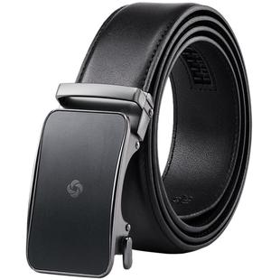 新年礼物 Samsonite新秀丽男士皮带新款年轻时尚自动扣裤腰带 NQ1