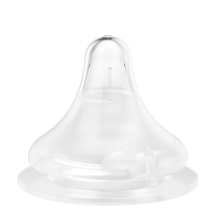 贝亲宽口径奶嘴 自然实感硅胶Y型孔圆孔 SS/S/M/L号 贝亲奶嘴