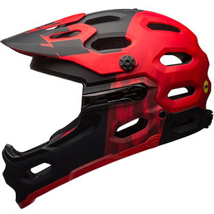 BELL Super3R mips儿童平衡车头盔竞技山地速降自行车泵道全盔BMX