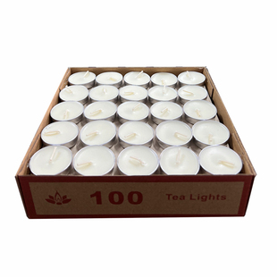 植物油天然环保茶蜡煮茶炉2-8小时餐厅加热家用无烟小蜡烛酥油灯