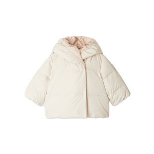 【新品】2025秋冬女小童“1975”纯色双面羽绒外套Bonpoint童装