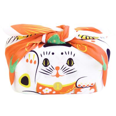 日本棉布むす美棉布招财猫