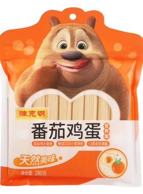 陈克明番茄鸡蛋营养面儿童面条