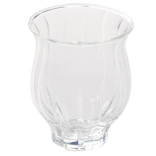 舍里艺术感花瓣小酒杯玻璃杯高级感白酒杯家用米酒烧酒杯异形杯子