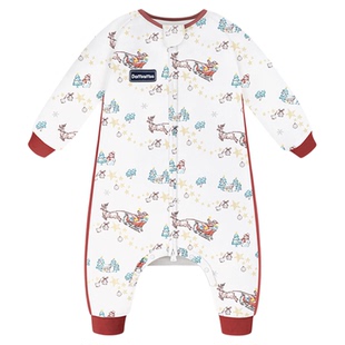 【圣诞限定】Domiamia婴儿睡袋宝宝秋冬儿童防踢被圣诞礼物礼盒