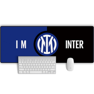 国际米兰鼠标垫超大办公键盘桌球迷用品礼物2024军甲意大利杯20冠