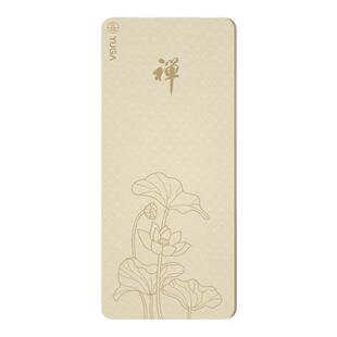 禅意瑜伽垫健身垫家用客厅防滑减震静音加厚女士运动普拉提专用垫