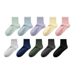 口袋旅行一次性袜子中筒型女士加厚保暖旅游春夏透气抗菌男款棉袜