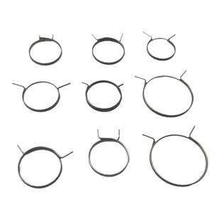 门锁弹簧防盗门执手把手室内老式家用扣搭黄回位双快扭簧锁具配件