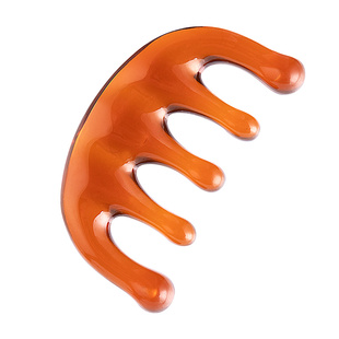 居家家头皮按摩梳头部经络疏通梳圆头五爪梳子女士养发五指刮痧梳