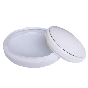 吸顶灯罩外壳亚克力led圆形灯壳卧室灯客厅灯旋口卡扣灯罩防刺眼