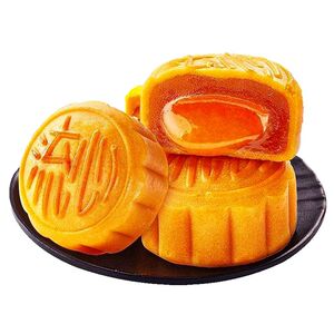 港式奶黄爆浆流心月饼