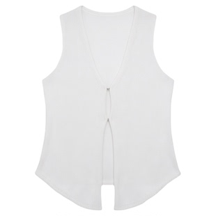 Sexy sleeveless knitting top cardigan 性感无袖针织上衣开衫