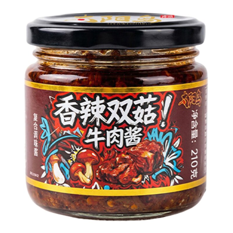 太阳岛拌饭酱210g瓶下饭酱香菇酱