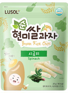 LUSOL纯爱宝蓓糙米条25g