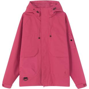 LAGOGO追风系列工装可拆内胆外套女拉谷谷2025冬新款抓绒休闲夹克