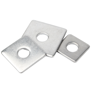 304不锈钢加大四方垫片正方形镀锌加厚平垫圈四方形幕墙用M3-M30