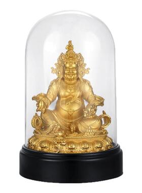 纯铜镀金黄财神转运供奉装饰摆件