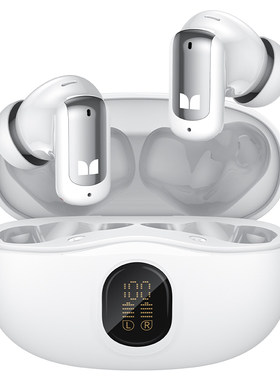 魔声N-Lite 217无线蓝牙耳机入耳式降噪带数显短柄适用小米苹果