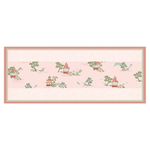 冉忆乳胶飘窗垫窗台垫轻奢高级感高端新中式罗汉床榻榻米垫椿山居