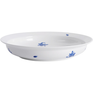 择学家石榴福宝景德镇釉下青花手绘盘子菜盘家用汤盘深盘餐盘餐具