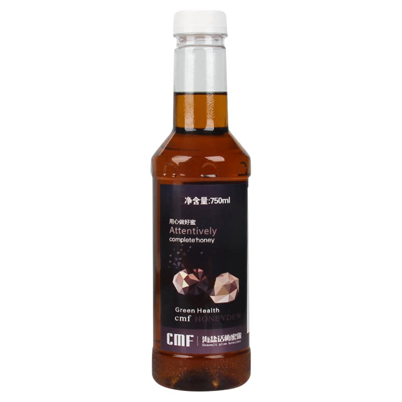 纯蜜坊海盐话梅蜜露 蓝柑柠檬芒果糖浆调咖啡果露烘焙奶茶店原料