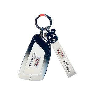 2025新款凯迪拉克ct5钥匙套xts车用品xt4 xt5 ct6 atsl高级感壳扣