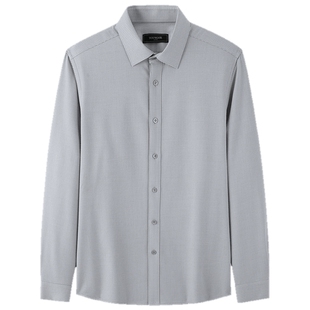 【复合羽绒格纹】雅戈尔秋冬新品保暖商务休闲羊毛蓄热长袖衬衫男