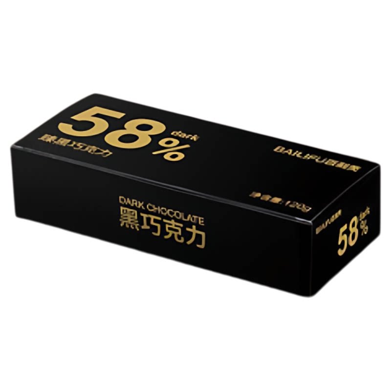 百利芙可可脂黑巧克力百分比苦黑黑巧克力
