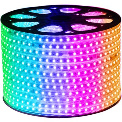 三色客厅吊顶户外防水220v灯带