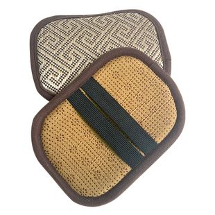 泛爱众108拜大礼拜专用掌垫拜忏顺滑手推垫藤席磕大头护手垫手套