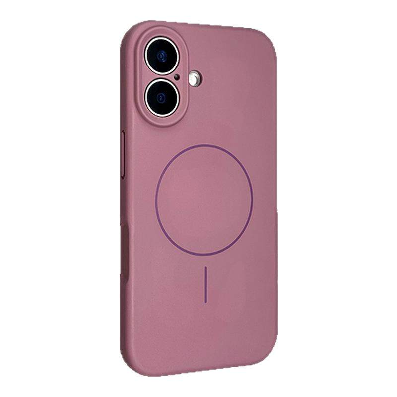 新款17高端液态硅胶tpu材质适用苹果16promax手机壳黑加仑iphone16pro磁吸15高档14时尚13小众12