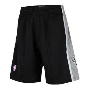 MN马刺队98-99赛季客场球裤复古美式SW球迷版正品运动短裤男NBA