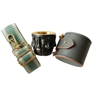 日本手作小容量便携大理石纹纯色陶器人间镀金今村能章浓缩咖啡杯