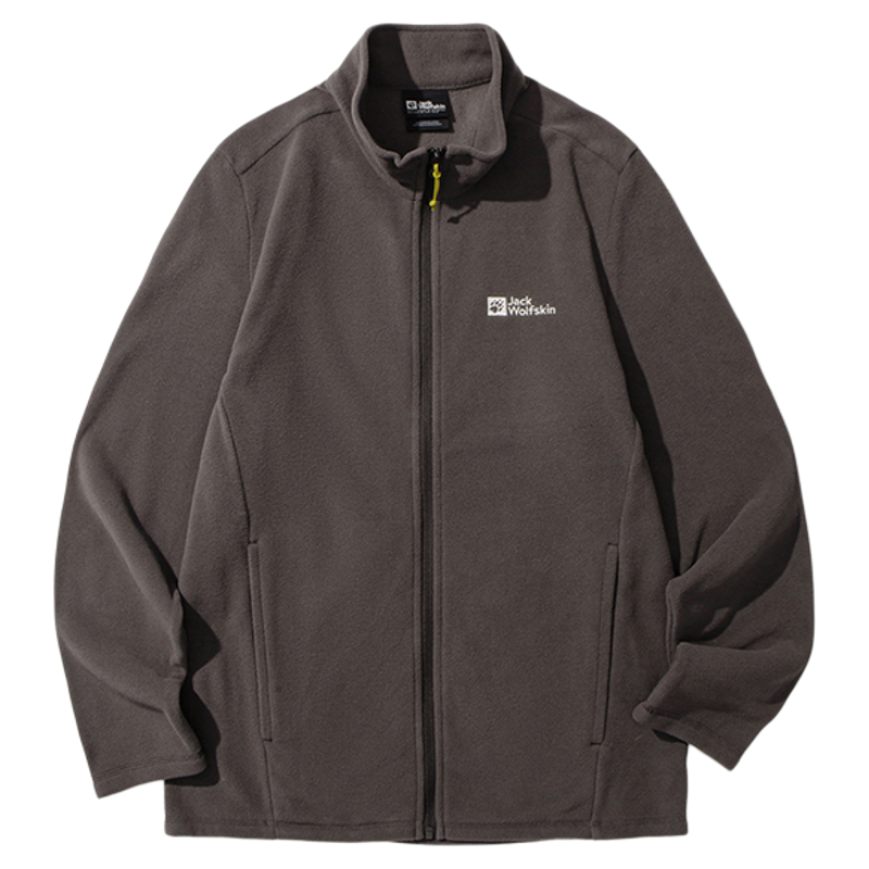 JackWolfskin狼爪25秋冬新款TAUNUS男款情侣经典抓绒夹克5032751