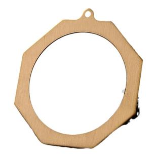 全黄铜凸镜玻璃八卦镜子大门纯铜八卦镜凸镜门口阳台窗口室外挂件