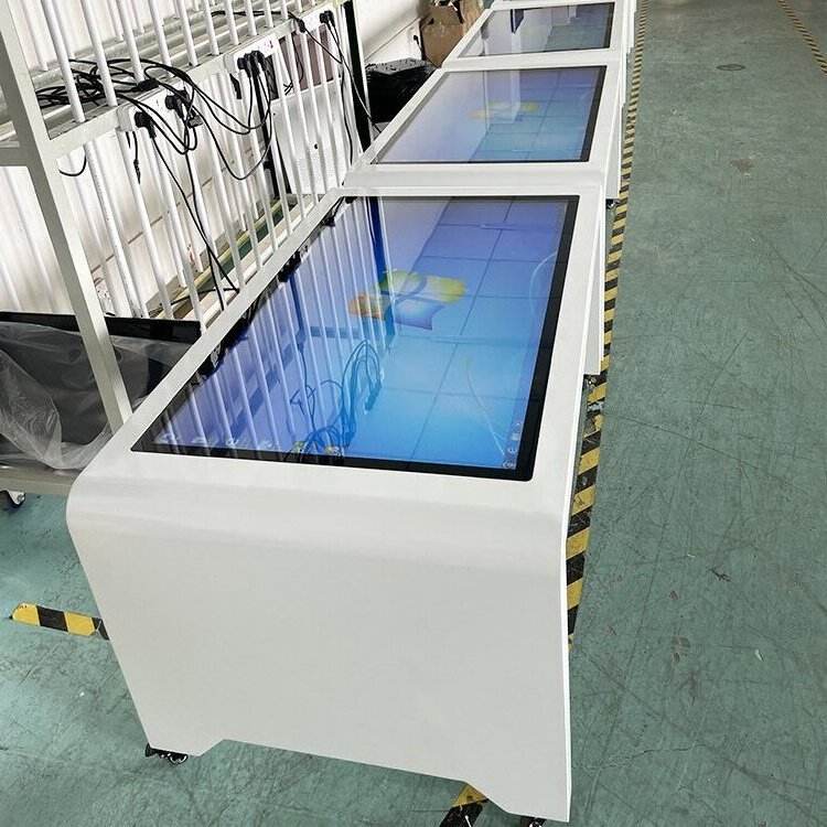 49寸32寸55寸触摸茶几U型智能桌交互式液晶屏电容触摸茶几一体机