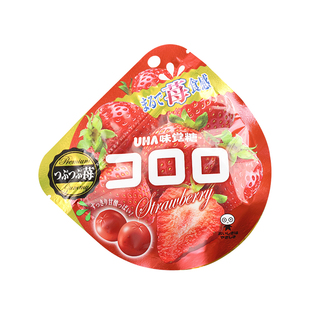 UHA悠哈果汁软糖零食日本味觉糖爆浆果肉口感水果糖网红进口糖果