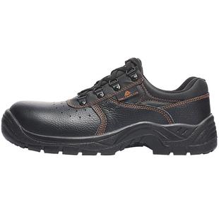 代尔塔牛皮劳保鞋男防砸加绒秋冬季电工鞋防静电刺穿工地安全鞋女